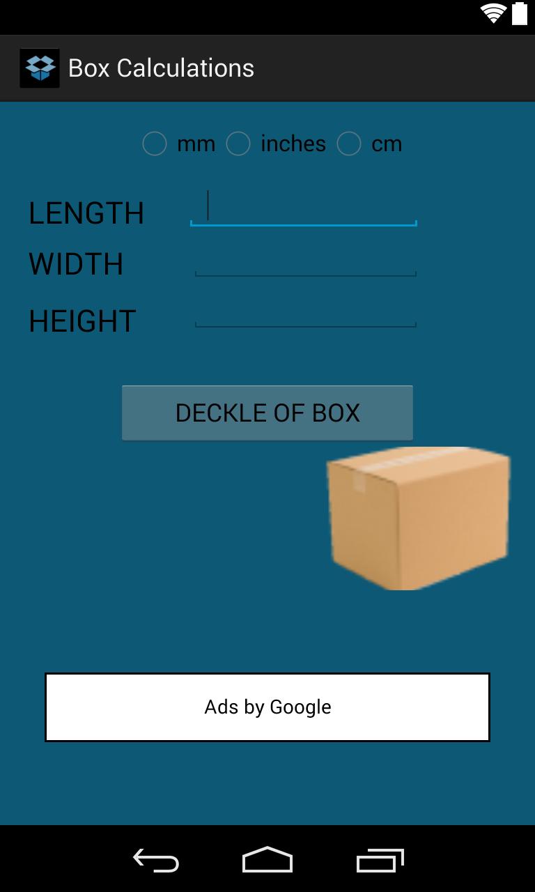 Corrugated Box Calculations for Android - APK Download