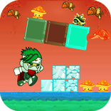 Boy forest adventure