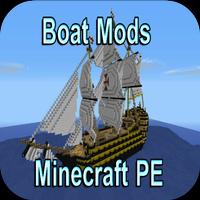 Boat Mods for Minecraft PE постер