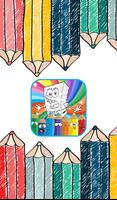 How to color sponge ( coloring book for sponge ) постер