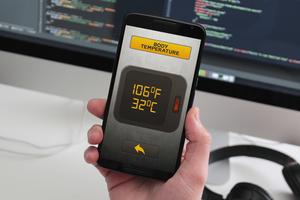 温度計温度チェック Prank スクリーンショット 3