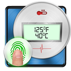 Temperatura ciała Prank ikona