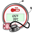 Body Temp. Thermometer Prank आइकन