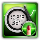 Body Temperature Checker Prank أيقونة