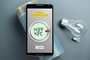 Thermometer Body Temp. Prank постер