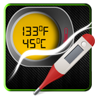 Temperatura corporal Prank ícone