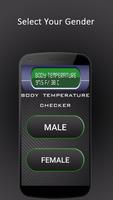 Body Fever Thermometer Temperature Checker Affiche