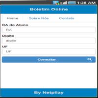 Boletim Online Demo - Netpllay ภาพหน้าจอ 1