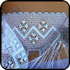 Bobbin lace beginner Zeichen