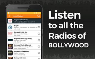 Rádio da música de Bollywood Cartaz