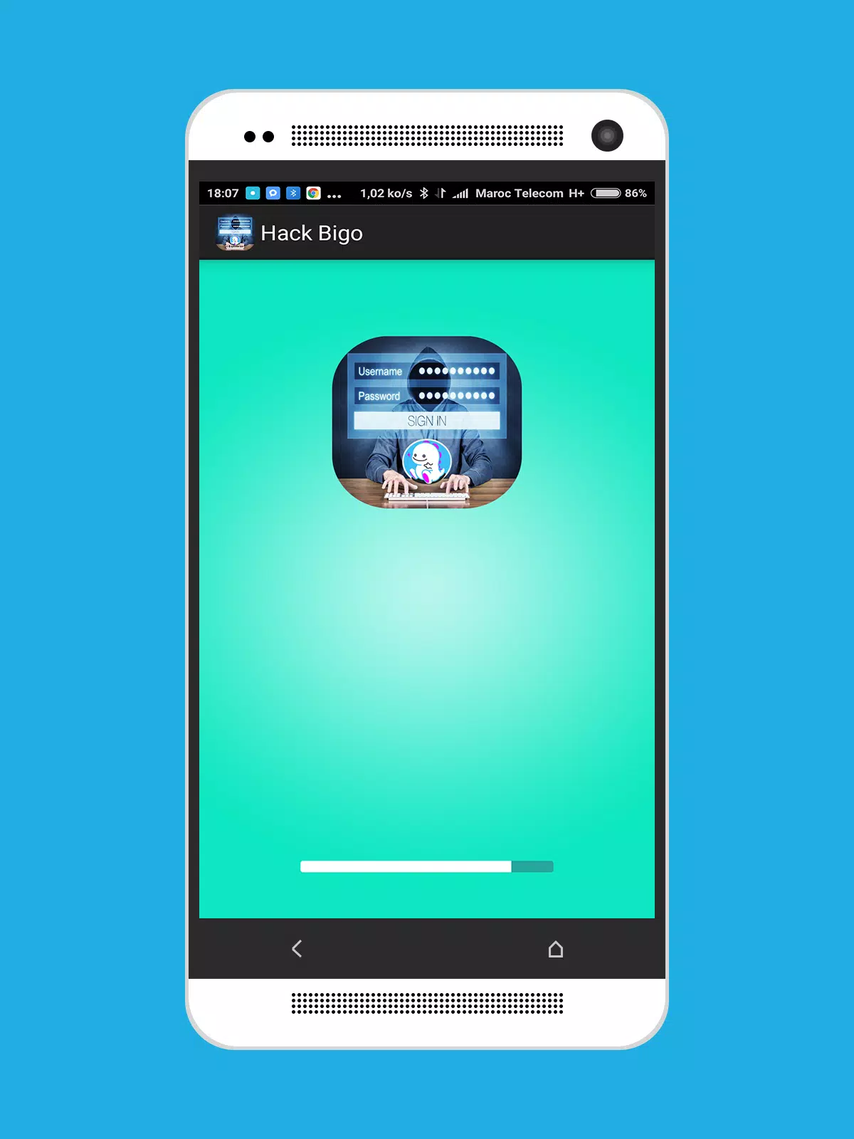 ดาวน์โหลด phone hack simulator prank APK สำหรับ Android