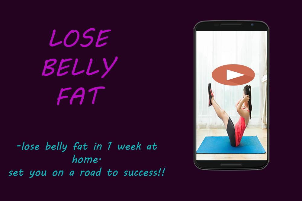 lose belly fat in 7 days