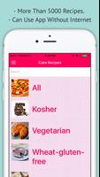 Cake Recipes - Offline Recipe  پوسٹر