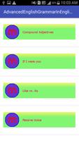 English grammar for advanced learner تصوير الشاشة 1