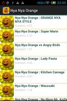 Nya Nya Orange Animation capture d'écran 1