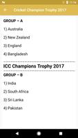 Cricket Champion Trophy 2017 โปสเตอร์