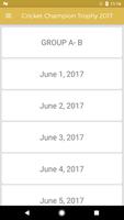 Cricket Champion Trophy 2017 ภาพหน้าจอ 1