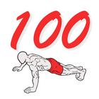 100 pushups-icoon
