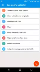 Class 6 Geography Notes APK download