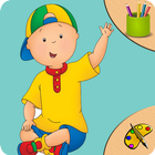 Caillou Book of Coloring icône