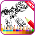 Coloring Book for Bakugan Game icon