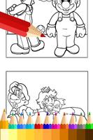 Coloring Book for Mario Fans تصوير الشاشة 2