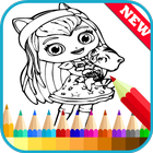 Coloring Books Little Charmers icon