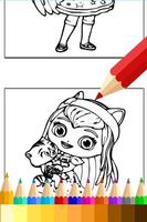 Coloring Books Little Charmers スクリーンショット 1