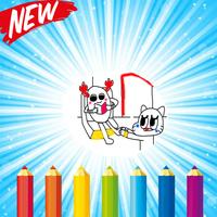 coloring books for kids : gumballl heros capture d'écran 1