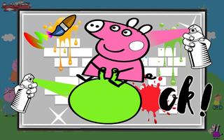 Peepa pig: Coloring book capture d'écran 2