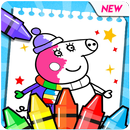 Peepa Pig : Drawing & Coloring Book APK