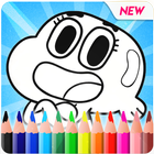 Gumballl : Coloring for Darwin icono