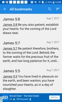 Book Of James - Offline King James Bible (KJV) captura de pantalla 3