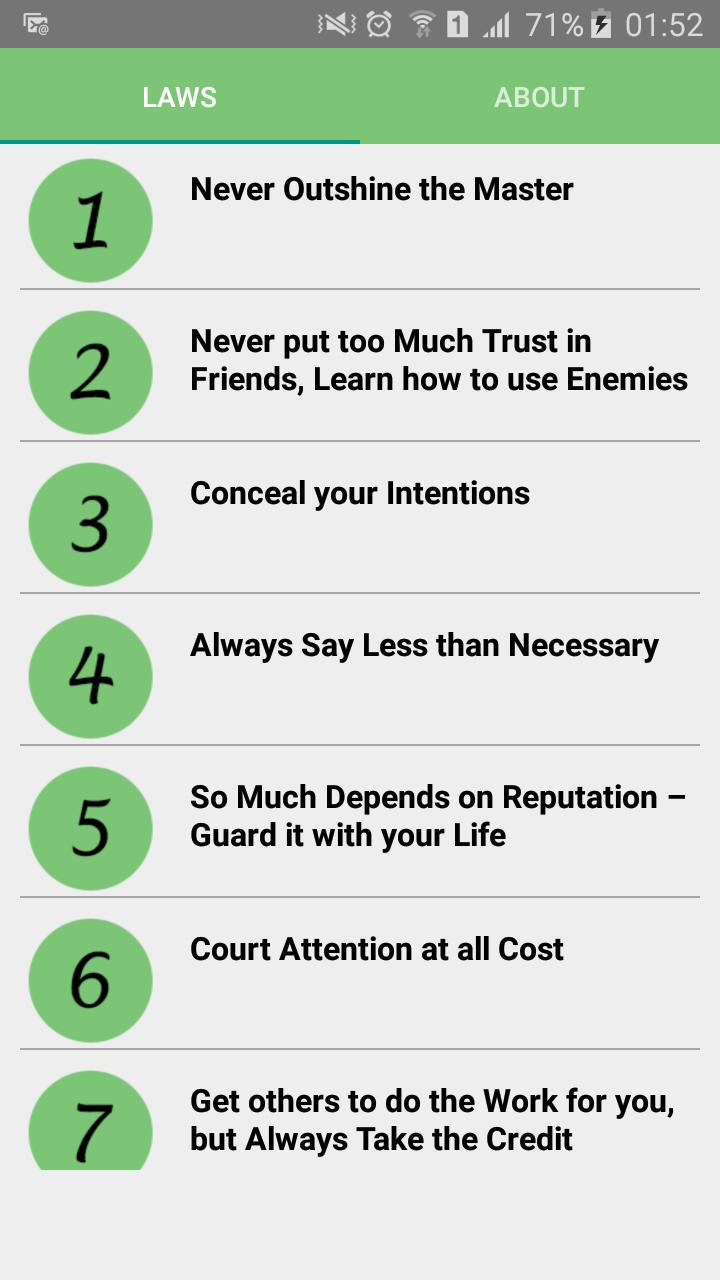 48 Laws Of Power Summary For Android Apk Download