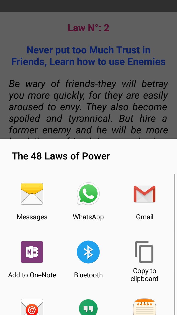 48 Laws Of Power Summary For Android Apk Download