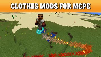 برنامه‌نما Clothes mod for Minecraft PE عکس از صفحه
