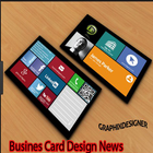 Busines Card Design News biểu tượng