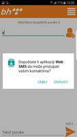 Web SMS syot layar 2