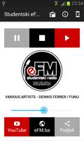 Studentski eFM radio Affiche