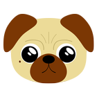 Pugmoji Sticker Album Lite icon