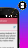 Battery Percentage Indicator capture d'écran 2