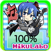 電池残量表示ウィジェット.KAITO[ボーカロイド]