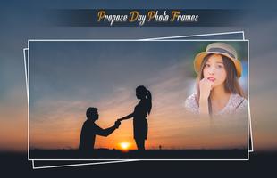 Propose Day Photo Frames Plakat
