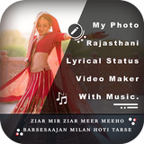 My Photo Rajasthani Lyrical Status Video Maker icon