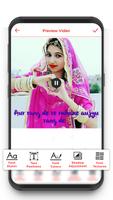 My Photo Rajasthani Lyrical Status Video Maker screenshot 1