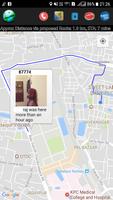 Live GPS mobile phone device fleet Tracker Affiche