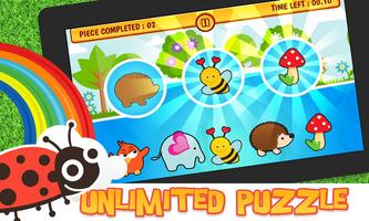 Animals Ted Puzzle Kids Games screenshot 3