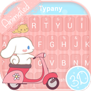 Animated Baby Bunny Theme&Emoji Keyboard APK