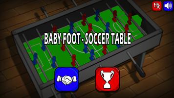 Baby Foot - Soccer Table Affiche