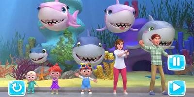 The Baby Shark - Kids song App Affiche